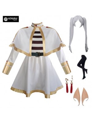 Vestito Cosplay Carnevale Anime Halloween Frieren Costume Dress BEYOND01